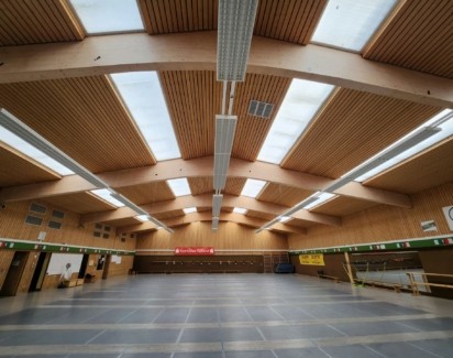 Energetische Sanierung der Fechthalle in Koblenz