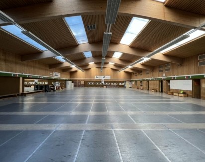 Energetische Sanierung einer Fechthalle