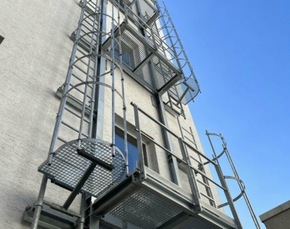 Anbau Rettungsweg MFH L. in Koblenz